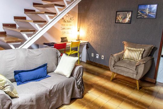 Sala de casa à venda com 2 quartos, 100m² em Chácara Santo Antônio (zona Sul), São Paulo