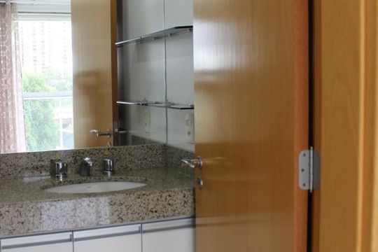 Banheiro Social de apartamento para alugar com 1 quarto, 33m² em Norte , Brasília