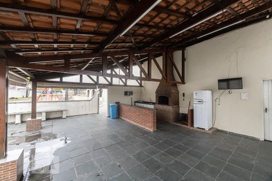 Área comum - Churrasqueira de apartamento à venda com 2 quartos, 62m² em Vila Bertioga, São Paulo