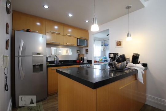 Cozinha de apartamento à venda com 2 quartos, 88m² em Vila Andrade, São Paulo