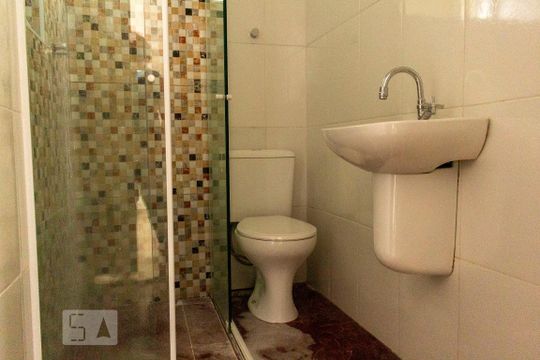 Banheiro de kitnet/studio à venda com 1 quarto, 30m² em Liberdade, São Paulo