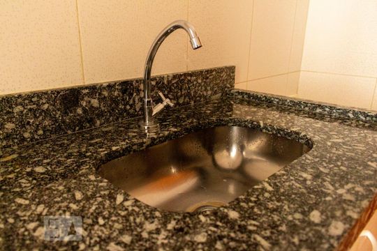 Cozinha de kitnet/studio à venda com 1 quarto, 30m² em Liberdade, São Paulo