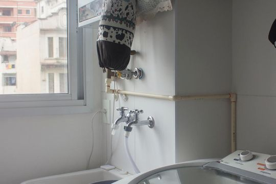 Área de serviço de apartamento para alugar com 1 quarto, 41m² em República, São Paulo