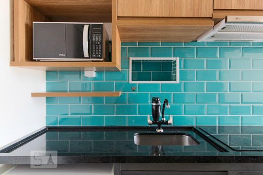 Cozinha de apartamento para alugar com 1 quarto, 36m² em Mooca, São Paulo