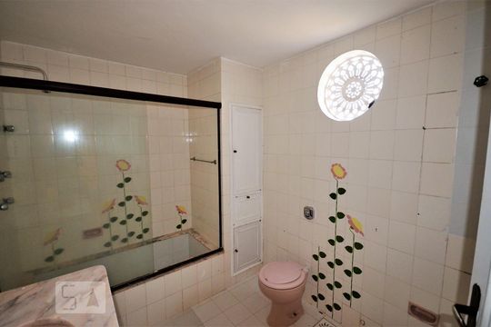 Banheiro da Suíte de apartamento à venda com 4 quartos, 175m² em Botafogo, Rio de Janeiro