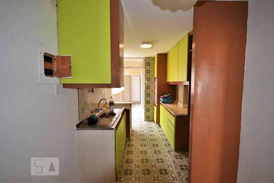 Cozinha de apartamento à venda com 4 quartos, 175m² em Botafogo, Rio de Janeiro
