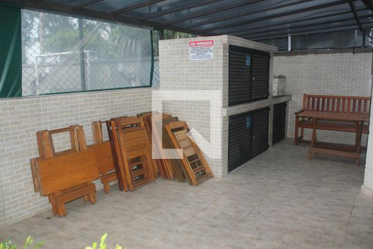 Área comum - Churrasqueira de apartamento para alugar com 2 quartos, 49m² em Socorro, São Paulo