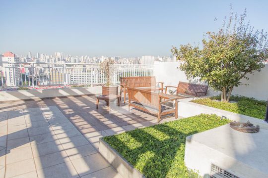 Cobertura de apartamento para alugar com 1 quarto, 34m² em Brás, São Paulo