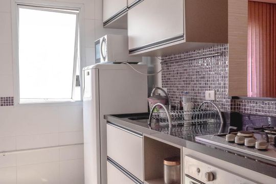 Cozinha de apartamento para alugar com 2 quartos, 47m² em Mooca, São Paulo