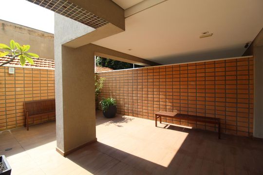 Área de leitura de apartamento à venda com 2 quartos, 90m² em Santa Maria, São Caetano do Sul