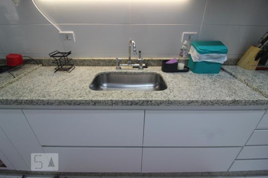 Cozinha de apartamento à venda com 2 quartos, 90m² em Santa Maria, São Caetano do Sul