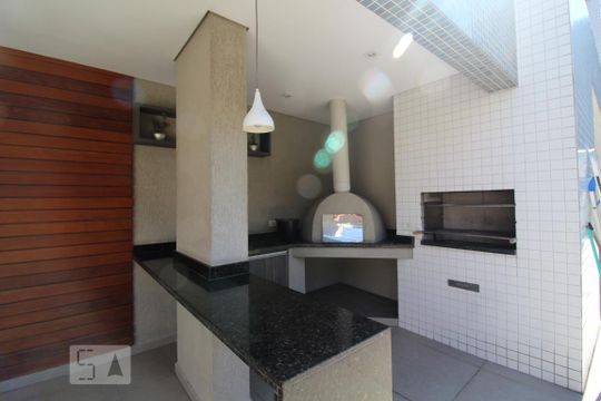 Área gourmet  de apartamento à venda com 2 quartos, 90m² em Santa Maria, São Caetano do Sul