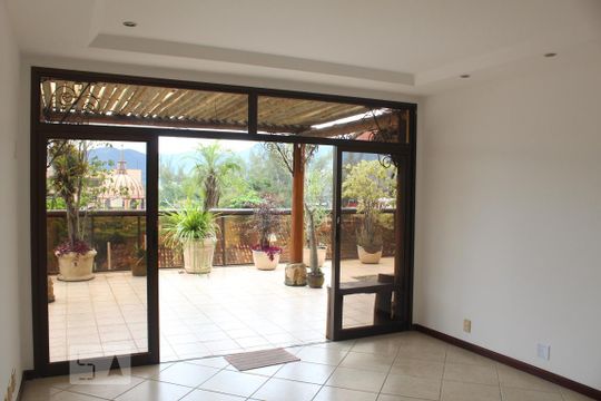 Sala de apartamento à venda com 3 quartos, 180m² em Recreio dos Bandeirantes, Rio de Janeiro