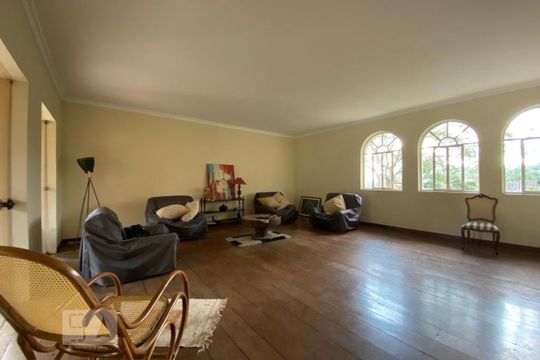 Sala de casa para alugar com 6 quartos, 550m² em Jardim Leonor, São Paulo
