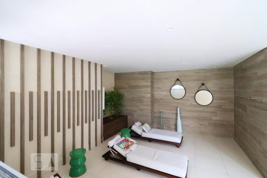Área comum - Sauna de apartamento para alugar com 2 quartos, 82m² em Recreio dos Bandeirantes, Rio de Janeiro