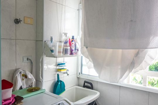 Área de Serviço de apartamento à venda com 2 quartos, 70m² em Nova Gerty, São Caetano do Sul