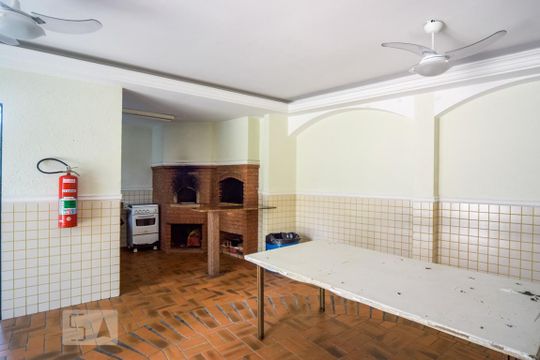 Área comum - Churrasqueira de apartamento à venda com 2 quartos, 70m² em Nova Gerty, São Caetano do Sul