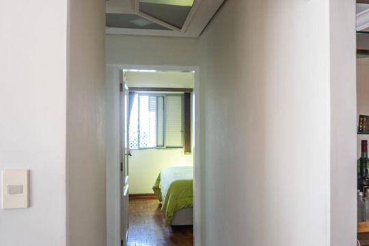 Corredor de apartamento à venda com 2 quartos, 70m² em Nova Gerty, São Caetano do Sul