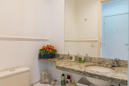Lavabo de apartamento à venda com 4 quartos, 134m² em Vila Progresso, Guarulhos