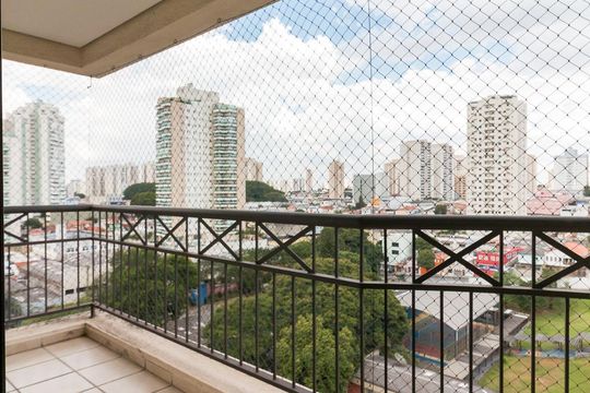 Varanda sala de apartamento à venda com 4 quartos, 134m² em Vila Progresso, Guarulhos