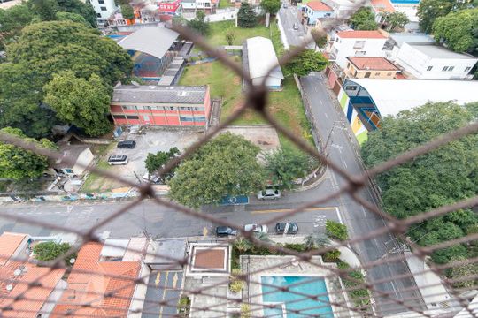 Vista varanda sala de apartamento à venda com 4 quartos, 134m² em Vila Progresso, Guarulhos