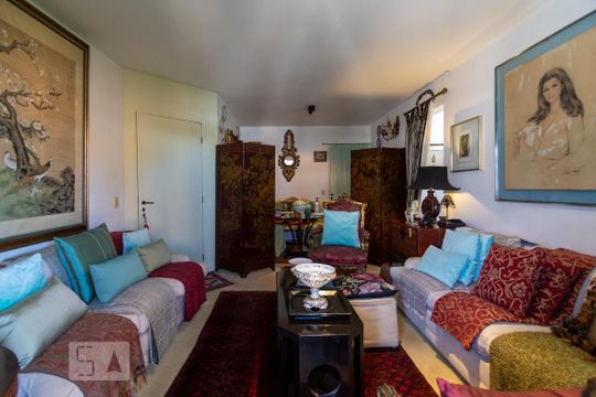 Sala de apartamento à venda com 3 quartos, 100m² em Vila Progredior, São Paulo