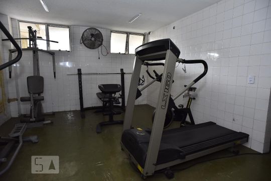 Área comum - Academia de apartamento para alugar com 1 quarto, 60m² em Tanque, Rio de Janeiro