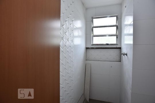 Banheiro da Suíte de apartamento para alugar com 1 quarto, 60m² em Tanque, Rio de Janeiro