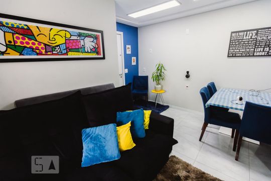 Sala de kitnet/studio à venda com 1 quarto, 40m² em Barra Funda, São Paulo