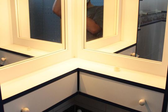 Banheiro da Suíte 1 de casa para alugar com 3 quartos, 200m² em Jardim da Fonte, Jundiaí