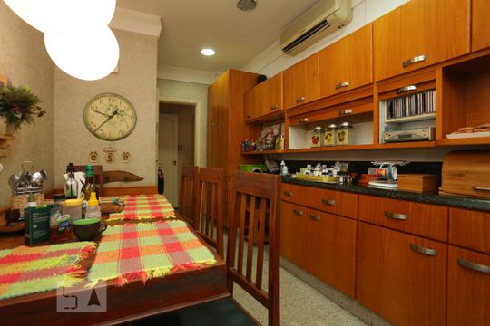 Cozinha de apartamento à venda com 4 quartos, 260m² em Copacabana, Rio de Janeiro