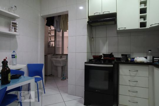Cozinha de apartamento à venda com 3 quartos, 108m² em Tijuca, Rio de Janeiro