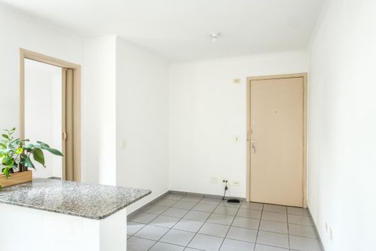 Sala de apartamento para alugar com 1 quarto, 28m² em Campos Elíseos, São Paulo