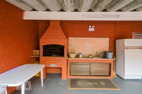 Área comum - Churrasqueira de apartamento à venda com 2 quartos, 57m² em Vila Vermelha, São Paulo