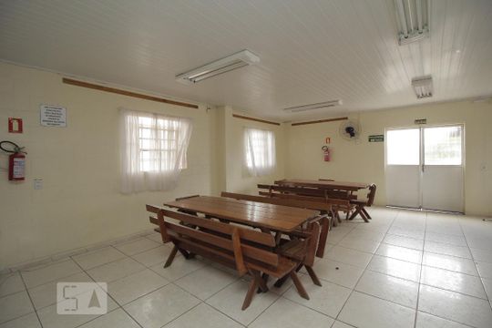Área comum - Salão de festas de apartamento para alugar com 2 quartos, 42m² em Estância Velha, Canoas