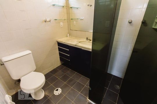 Banheiro da Suíte 1 de apartamento à venda com 4 quartos, 230m² em Perdizes, São Paulo