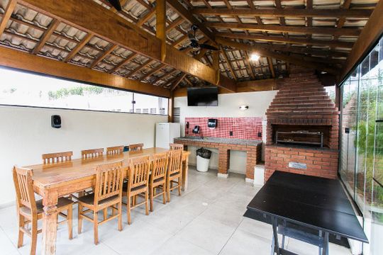 Área comum - Churrasqueira de apartamento à venda com 3 quartos, 105m² em Vila Carrão, São Paulo