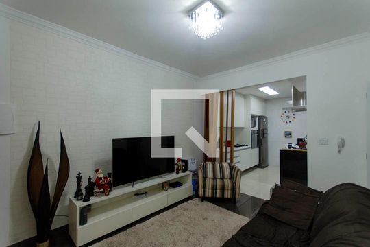 Sala de casa de condomínio à venda com 2 quartos, 100m² em Jardim Jaú (zona Leste), São Paulo