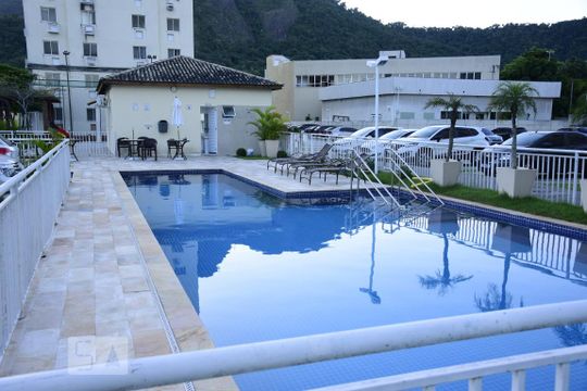 Área comum - Piscina de apartamento para alugar com 2 quartos, 75m² em Jacarepaguá, Rio de Janeiro
