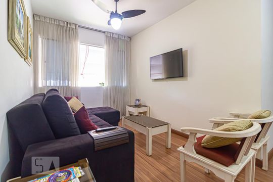 Sala de apartamento à venda com 2 quartos, 59m² em Freguesia (jacarepaguá), Rio de Janeiro