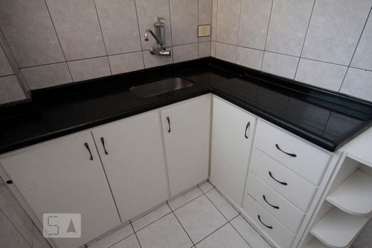 Cozinha de kitnet/studio à venda com 1 quarto, 35m² em Bela Vista, São Paulo