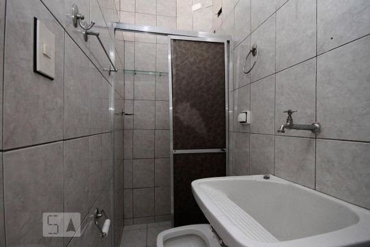Banheiro de kitnet/studio à venda com 1 quarto, 35m² em Bela Vista, São Paulo