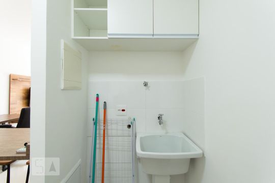 Área de Serviço de apartamento para alugar com 1 quarto, 40m² em Consolação, São Paulo