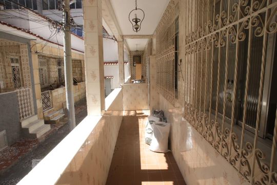 Varanda da Sala de casa de condomínio à venda com 2 quartos, 58m² em Tijuca, Rio de Janeiro