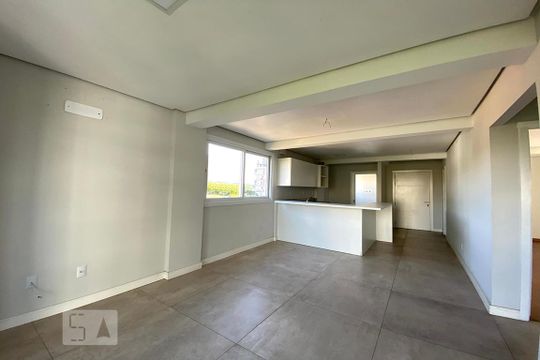 Sala de Estar de apartamento para alugar com 2 quartos, 72m² em Morro do Espelho, São Leopoldo