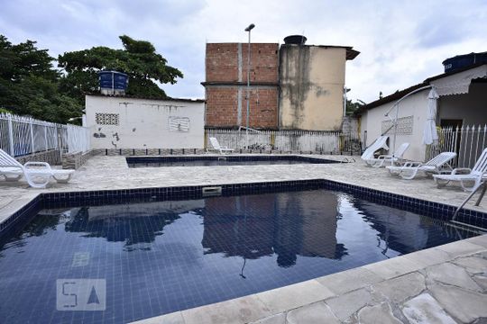 Área comum - Piscina de apartamento à venda com 2 quartos, 57m² em Pechincha, Rio de Janeiro