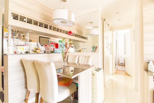 Sala de Jantar de apartamento para alugar com 2 quartos, 48m² em Freguesia do Ó, São Paulo