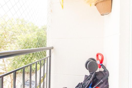 Varanda da Sala de apartamento para alugar com 2 quartos, 48m² em Freguesia do Ó, São Paulo