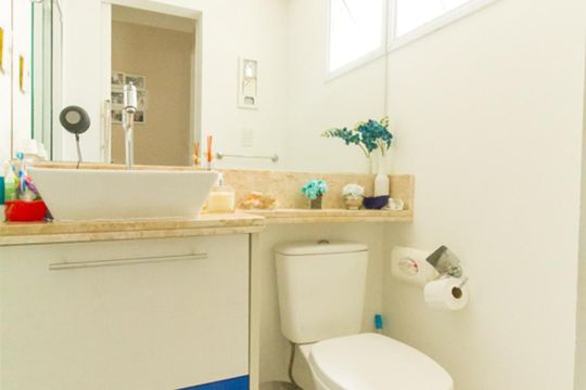 Banheiro de apartamento para alugar com 2 quartos, 48m² em Freguesia do Ó, São Paulo