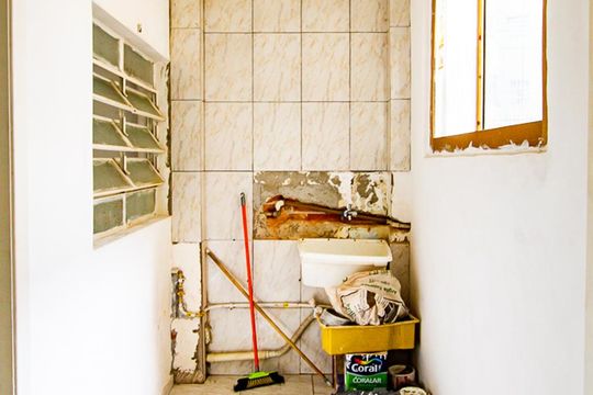 Área de Serviço de apartamento para alugar com 2 quartos, 120m² em Pinheiros, São Paulo
